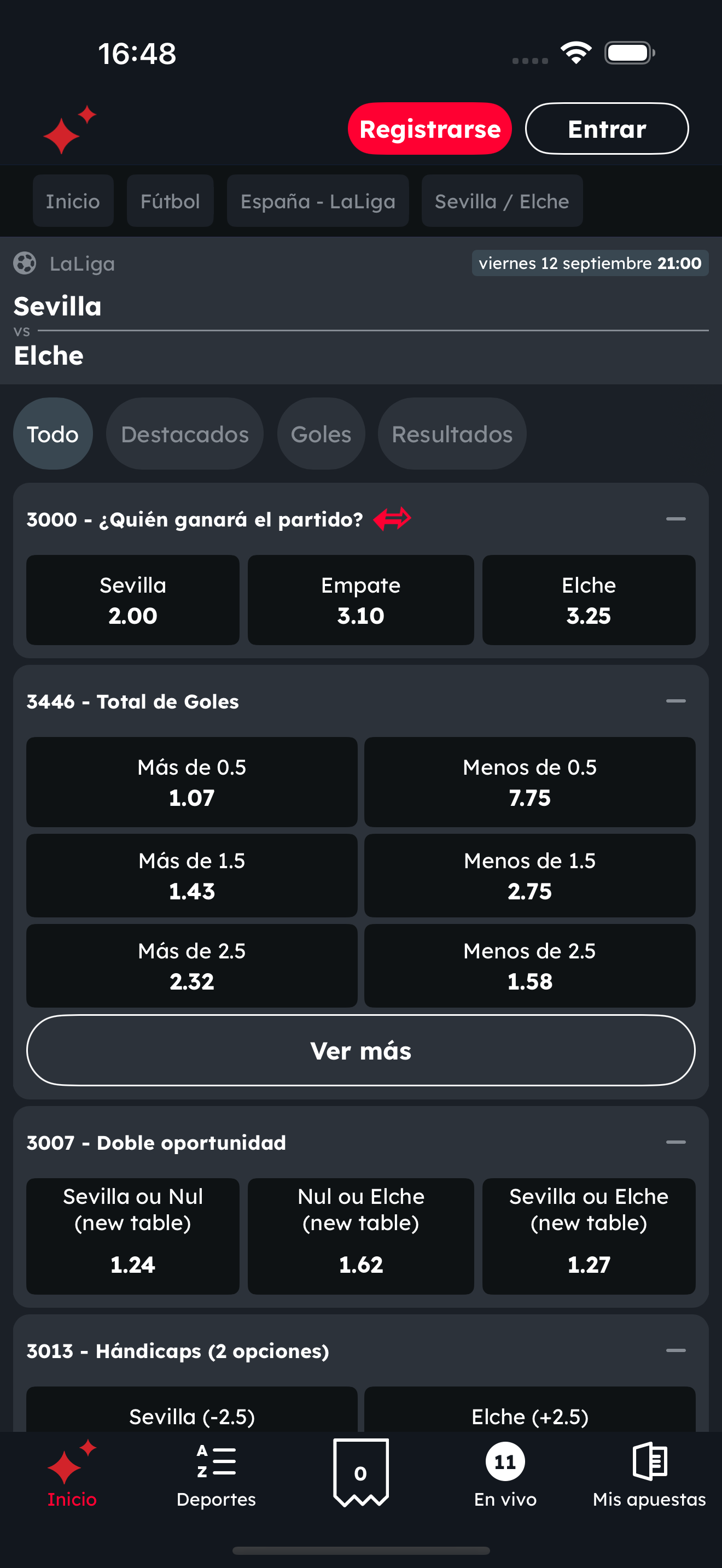 Apuestas en CasinoBarcelona.es screenshot 4