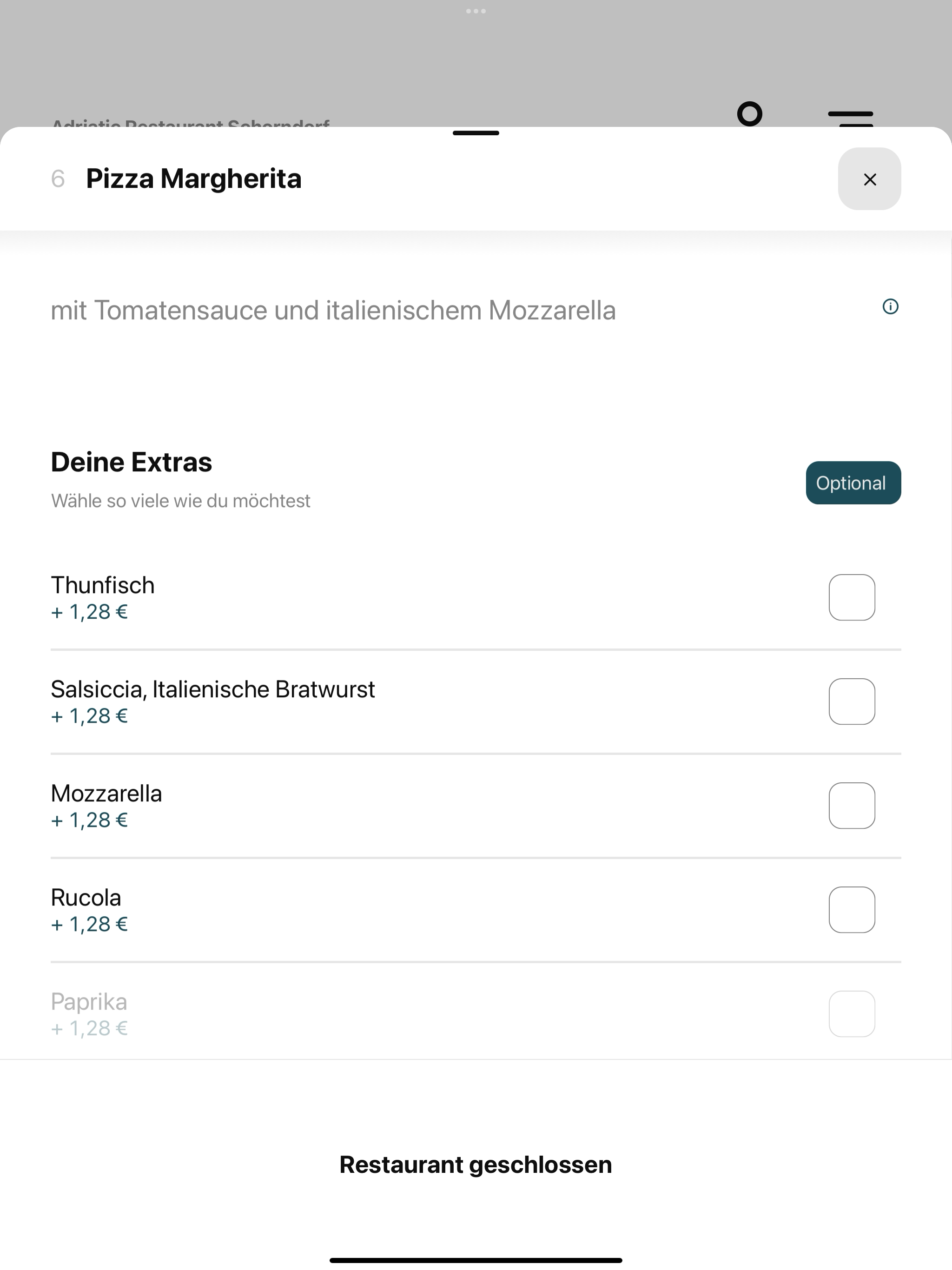 Adriatic Restaurant Schorndorf screenshot 8