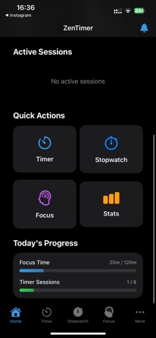 ZenTimer Pro screenshot