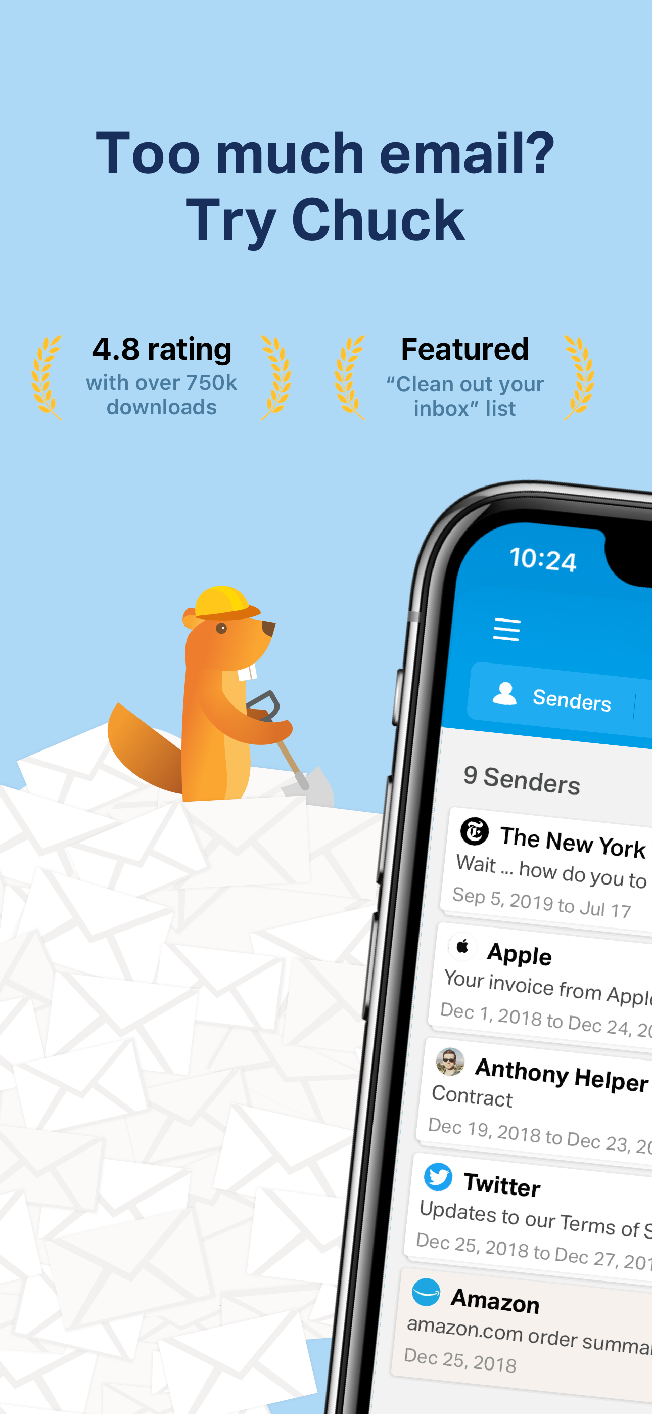 Chuck – Smarter Email with AI