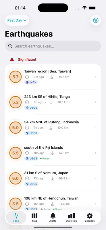 Earthquake Network - Panic screenshot 1 of 3