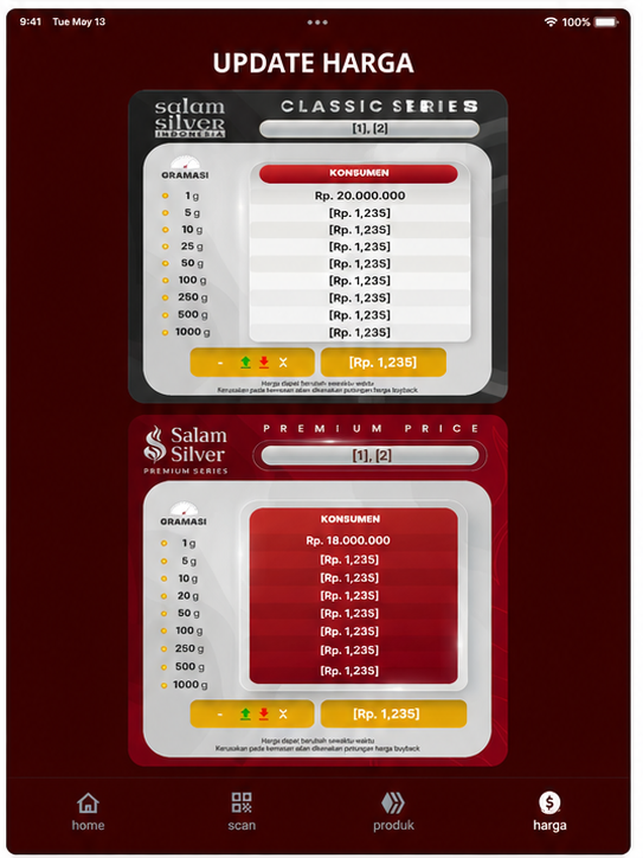 Salam Silver Scanner