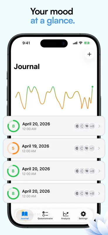 InnerPulse – GAD-7 & PHQ-9 screenshot 2 of 10