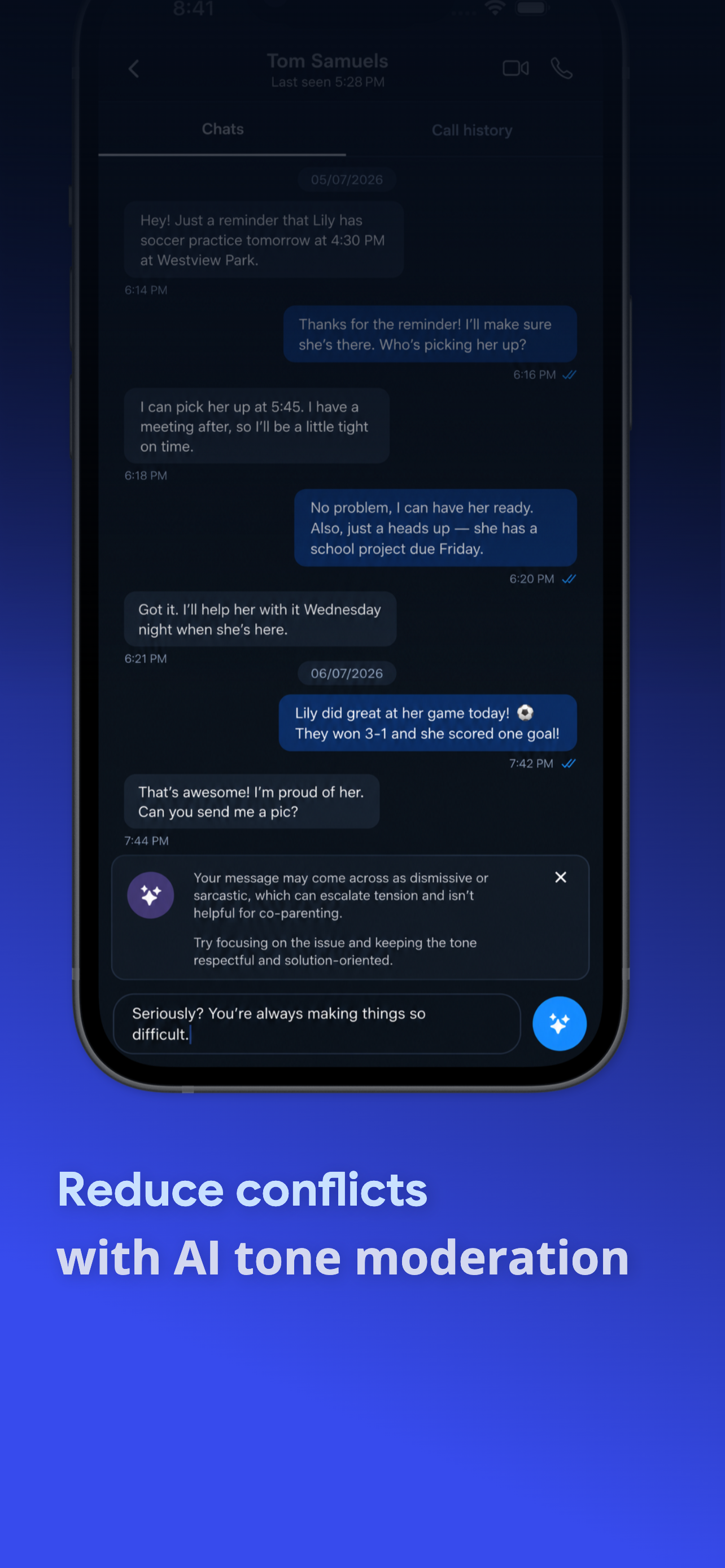 BridgeWell: Co-Parenting App
