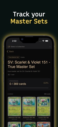 TCG Vault HQ iPhone screenshot