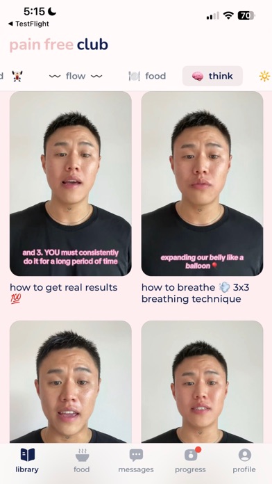 pain free club Screenshot