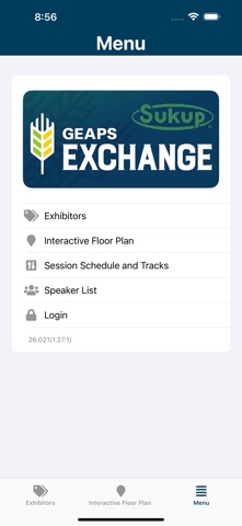 GEAPS Exchange 2026 screenshot