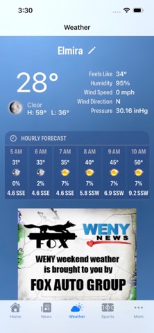 WENY News screenshot