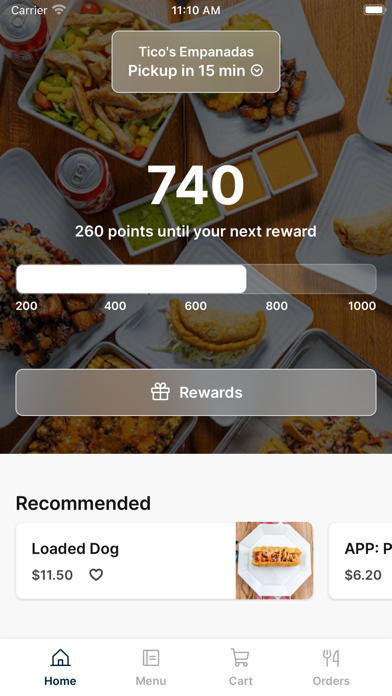 Tico's Empanadas Screenshot