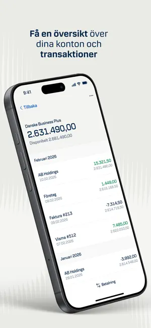 District Mobile - Danske Bank iPhone screenshot 3