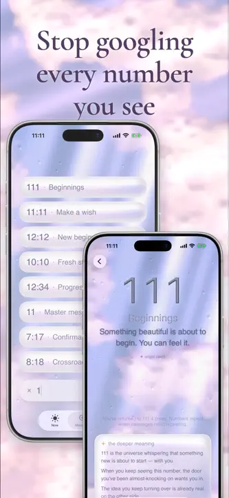 Angel Clock: 11:11 Numbers screenshot 5