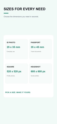Smart ID Photo Maker & Editor iPhone screenshot