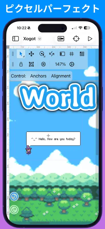 Xogot：iPad & iPhone 向け Godot screenshot 2 of 7
