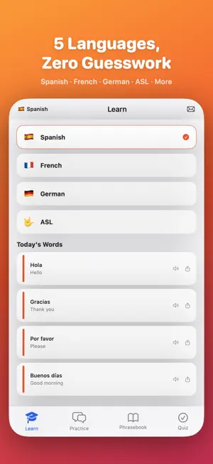 Language Tutor: Learn & Speak screenshot 1