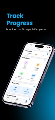 Strongerself Workout Tracker screenshot