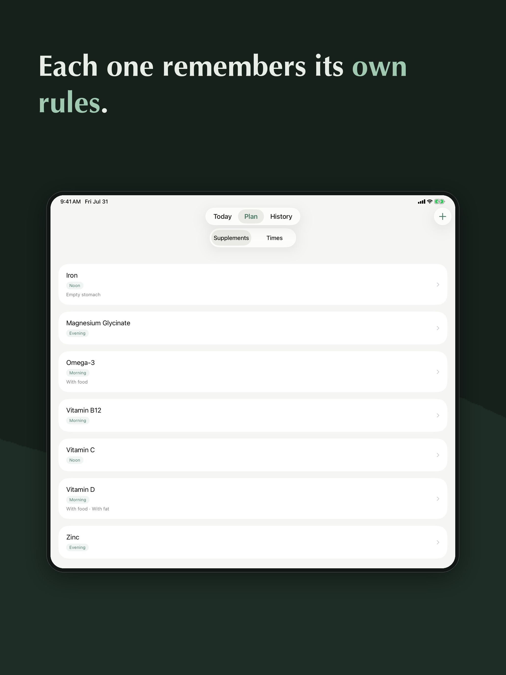 Elixr - Supplement Tracker screenshot 9