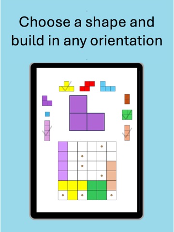 Challenge Puzzle Square iPad screenshot