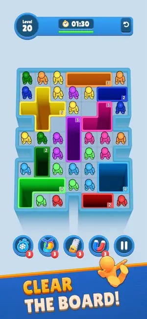 Drop Away: Color Puzzle screenshot 1