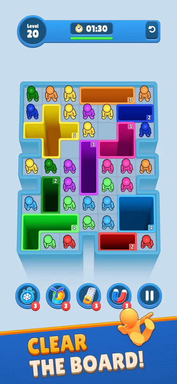Screenshot #1 pour Drop Away: Color Puzzle
