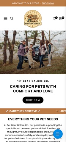 Pet Gear Galore Co Screenshot 1 of 5