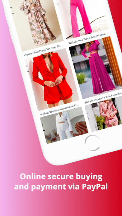 Luxury Clothing Fashion Shop Screenshot
