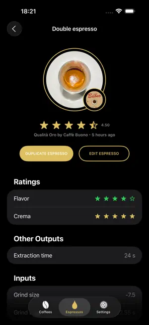 Doppio - Barista's Book screenshot 3