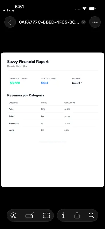 Savvy: controla tu dinero screenshot 6 of 9