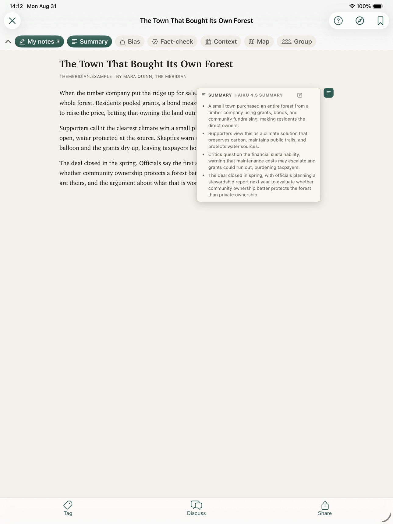Screenshot 8 of NewsDiary