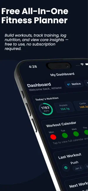 StrenvoAI: Fitness Planner screenshot 1