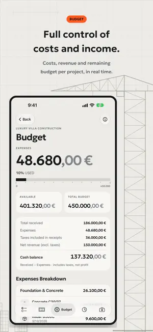 PlanoTrak - Construction App screenshot 4