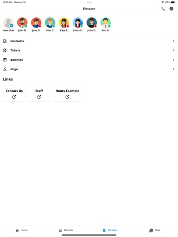 Bartlett GrowTogether iPad screenshot