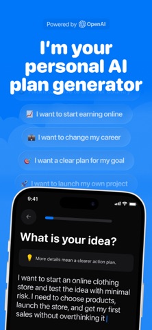 Sofa: AI Goal Planner & Steps Screenshot 1 of 4