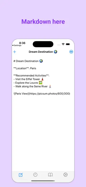 Markage - Markdown Poster screenshot 1