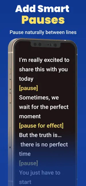 Teleprompter: AI Notes Voice screenshot 2