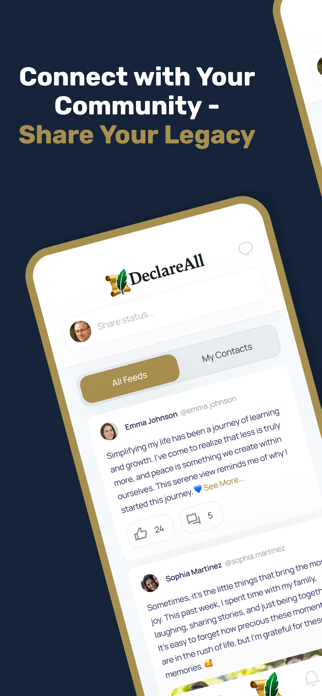 DeclareAll: Digital Will Screenshot 1 of 8