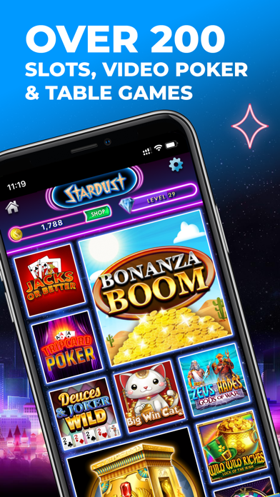 Stardust Social Casino Screenshot