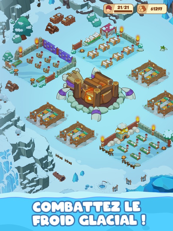 Screenshot #6 pour Icy Village: jeux de survie
