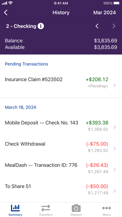 Riverbank Federal Credit Union Screenshot