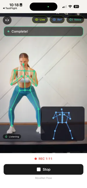 MotionCoach: AI Fitness screenshot 3