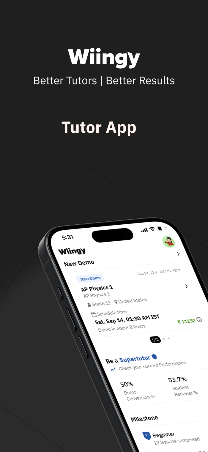 Wiingy Tutors : Teach Globally