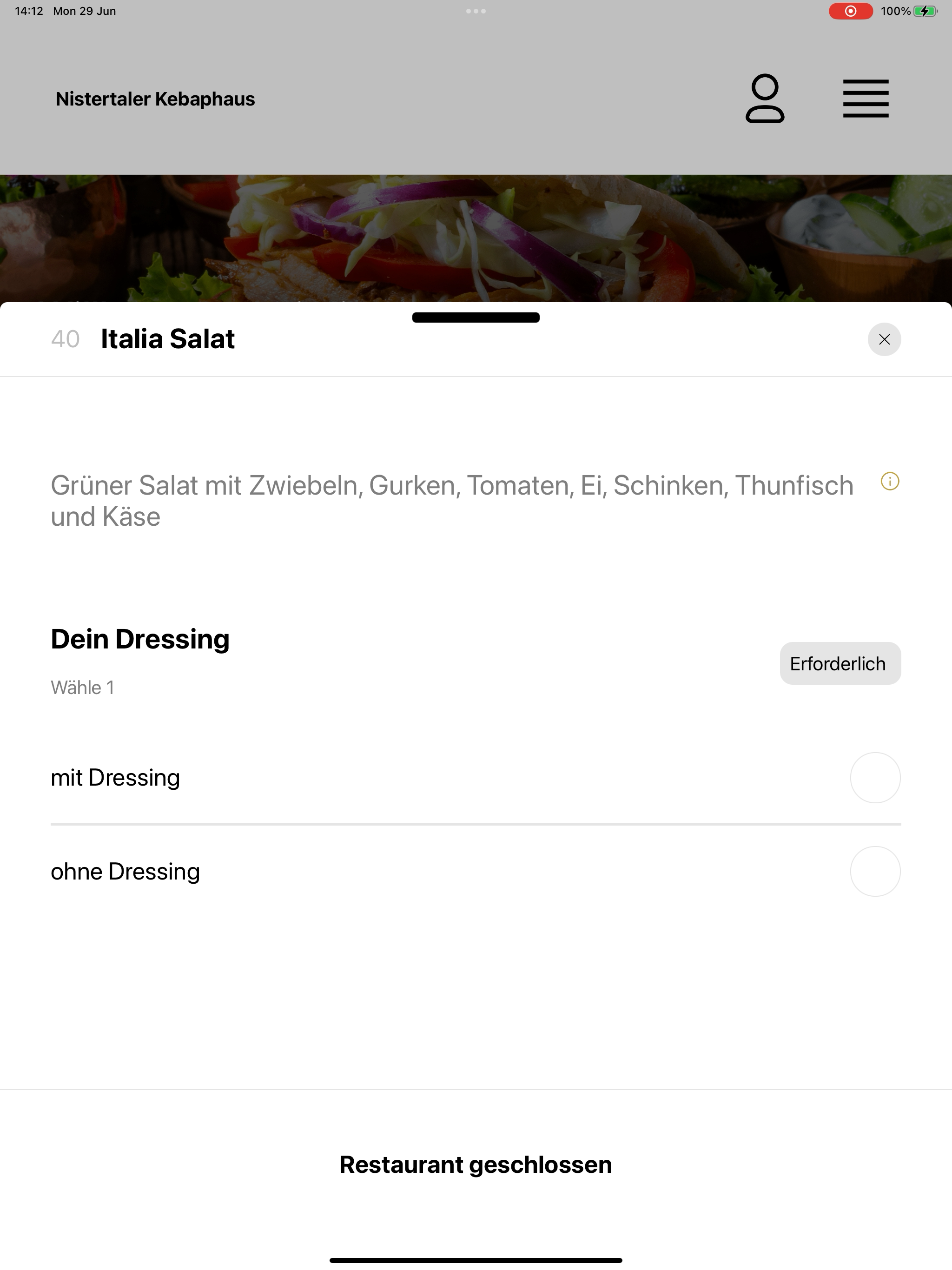 Nistertaler Kebaphaus screenshot 16