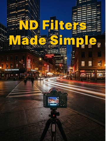 ND Slow Shutter iPad screenshot