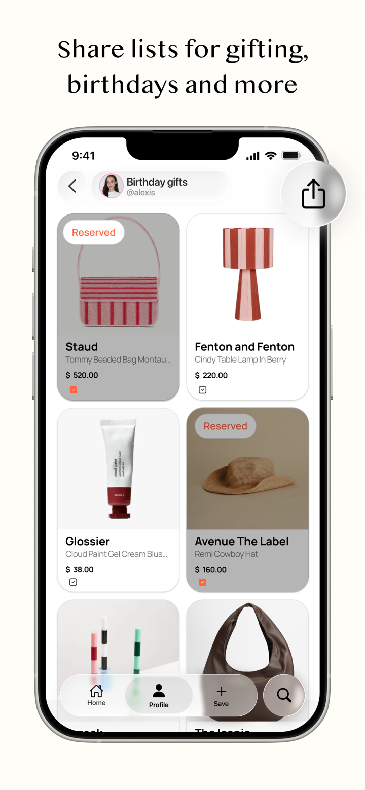 Sortd | Shopping Wishlist App screenshot 3
