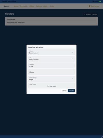 Glenwood Frontier Mobile iPad screenshot