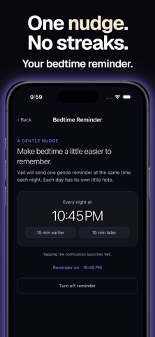 Veil: White Noise Sleep Sounds iPhone screenshot