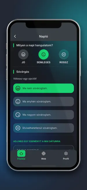 Optima Szokáskontroll screenshot 4