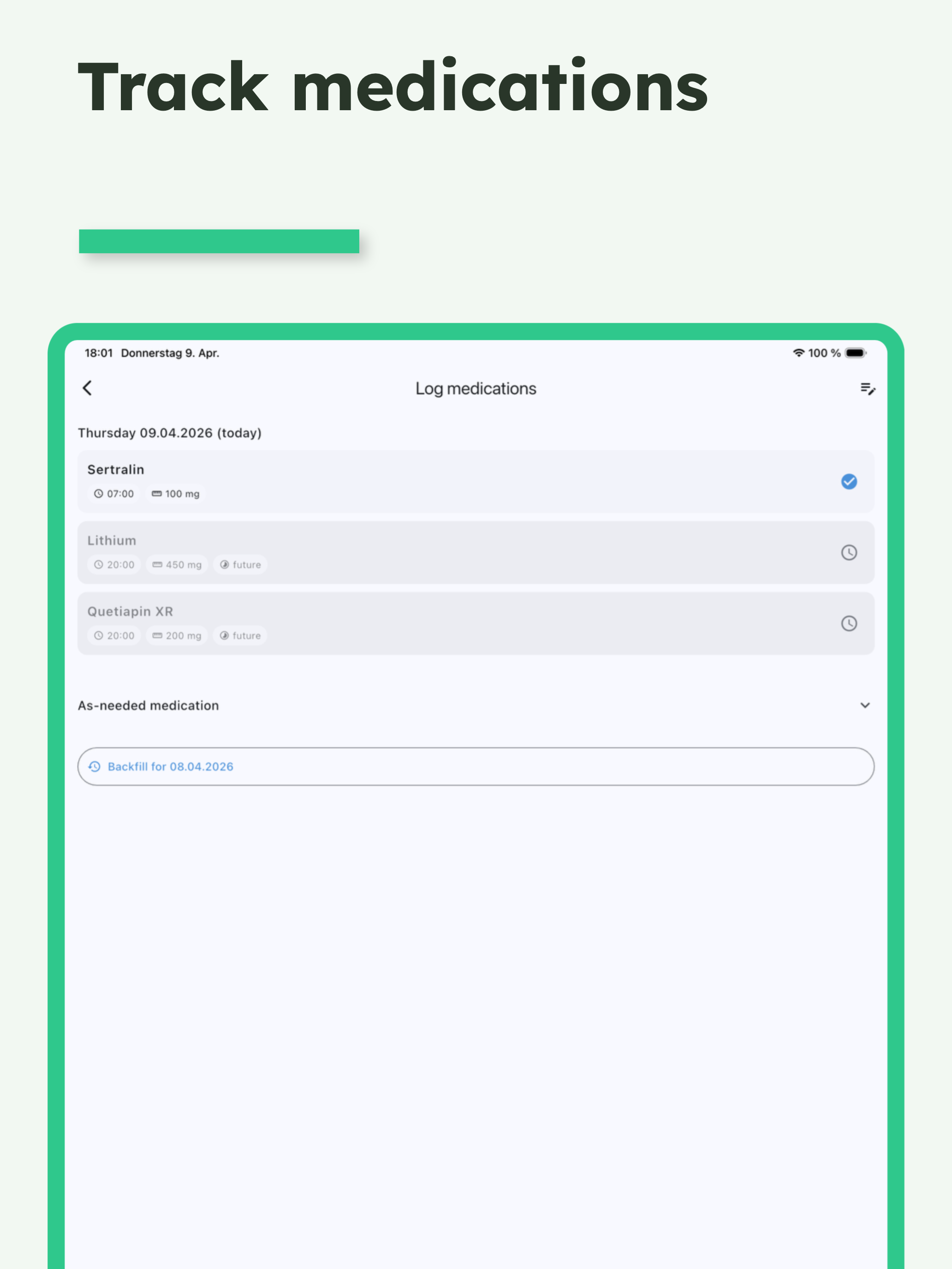 MindMediTrack screenshot 14