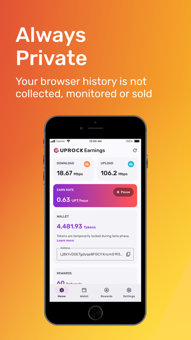 UpRock - AI Rewards for Income Screenshot