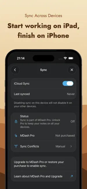 MDash: Markdown Notes Editor screenshot 4