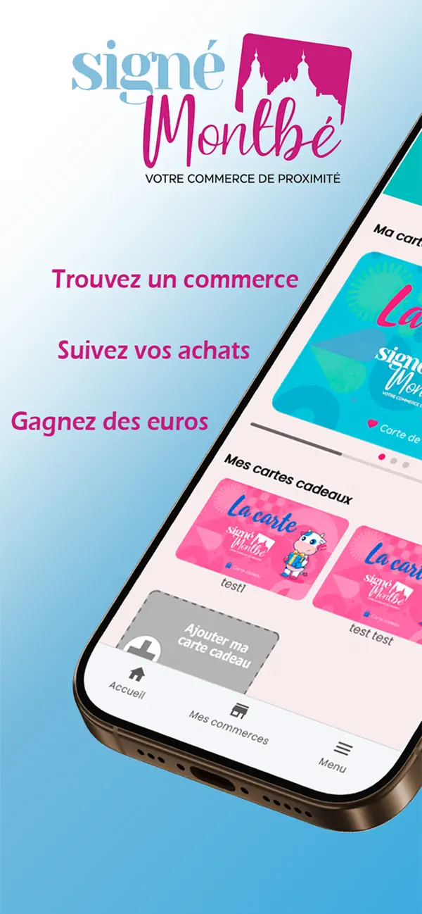 Screenshot #1 pour Signé Montbé - La carte